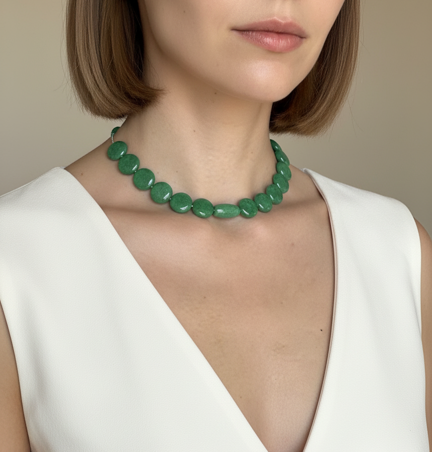 Colier 'Ritual Verde'