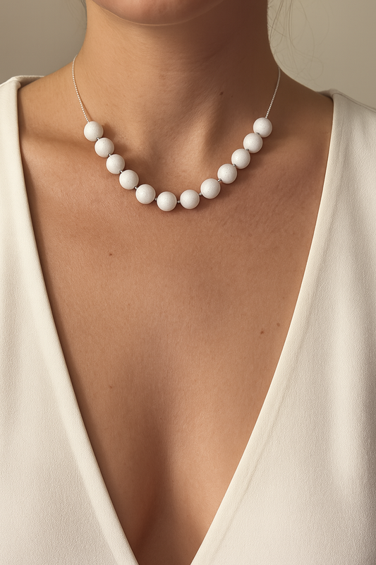 Colier 'Eter Alb'