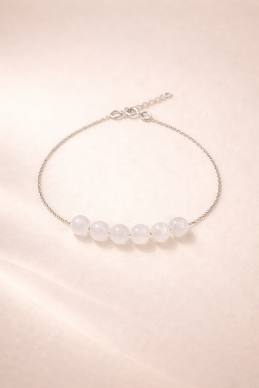 Brațarǎ din argint 925 cu jad | Sara