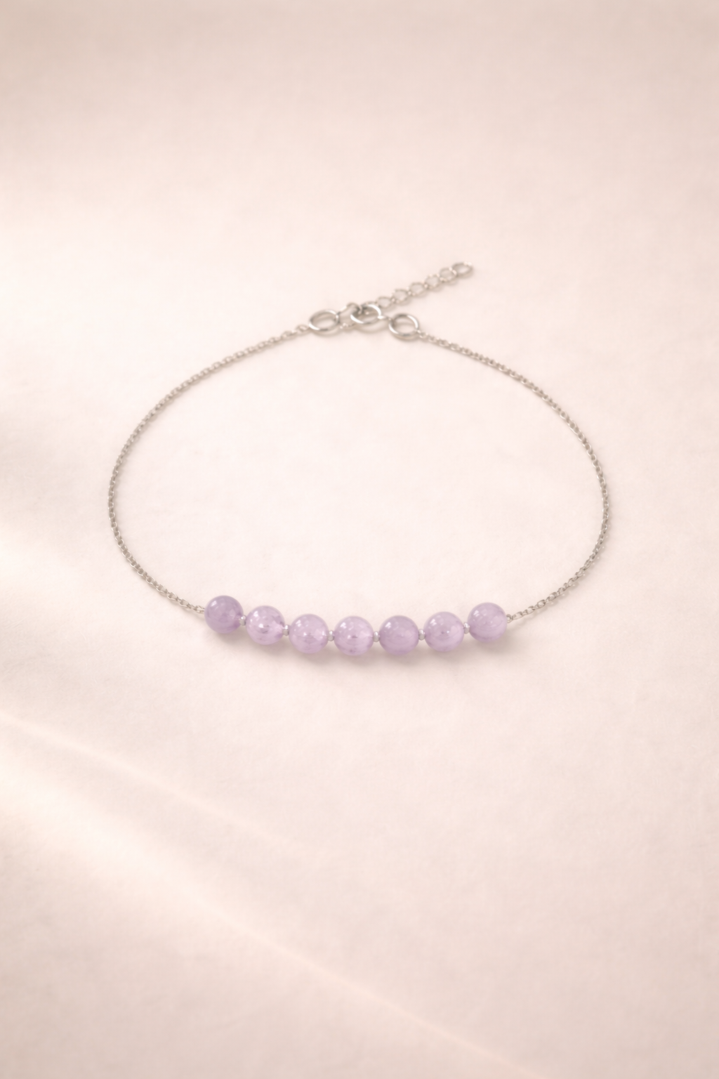 Brǎțarǎ din argint 925 cu jad lila | Lumen