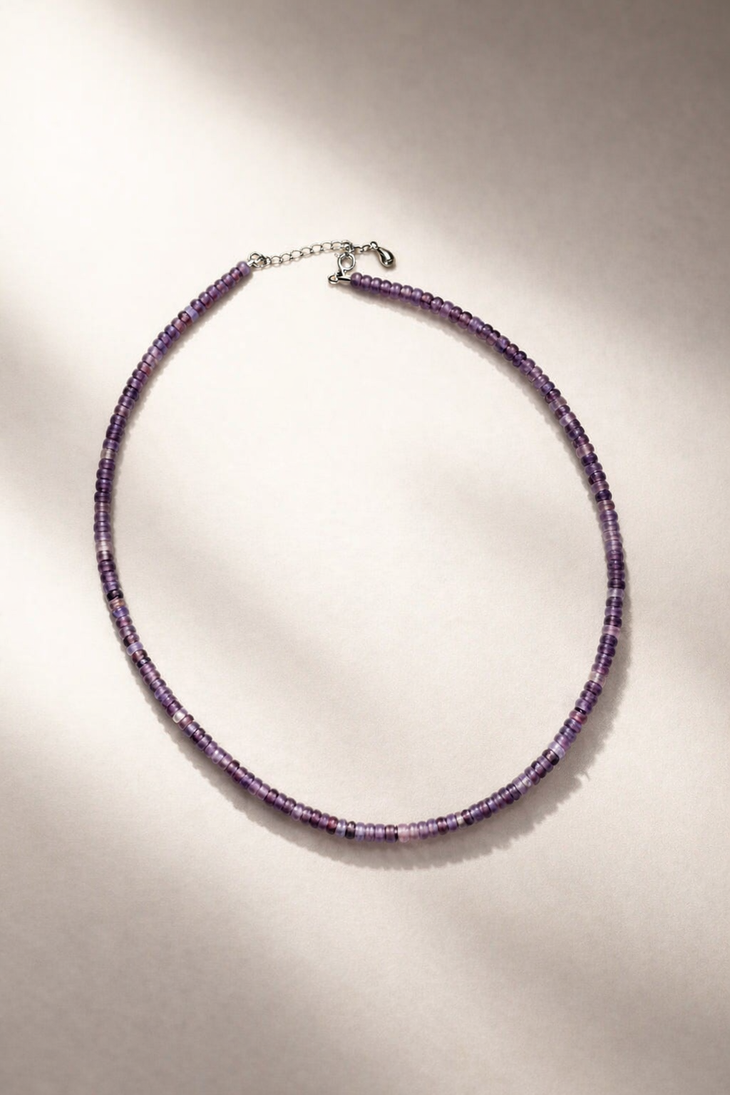 Choker din argint 925 cu ametist | Vento Viola