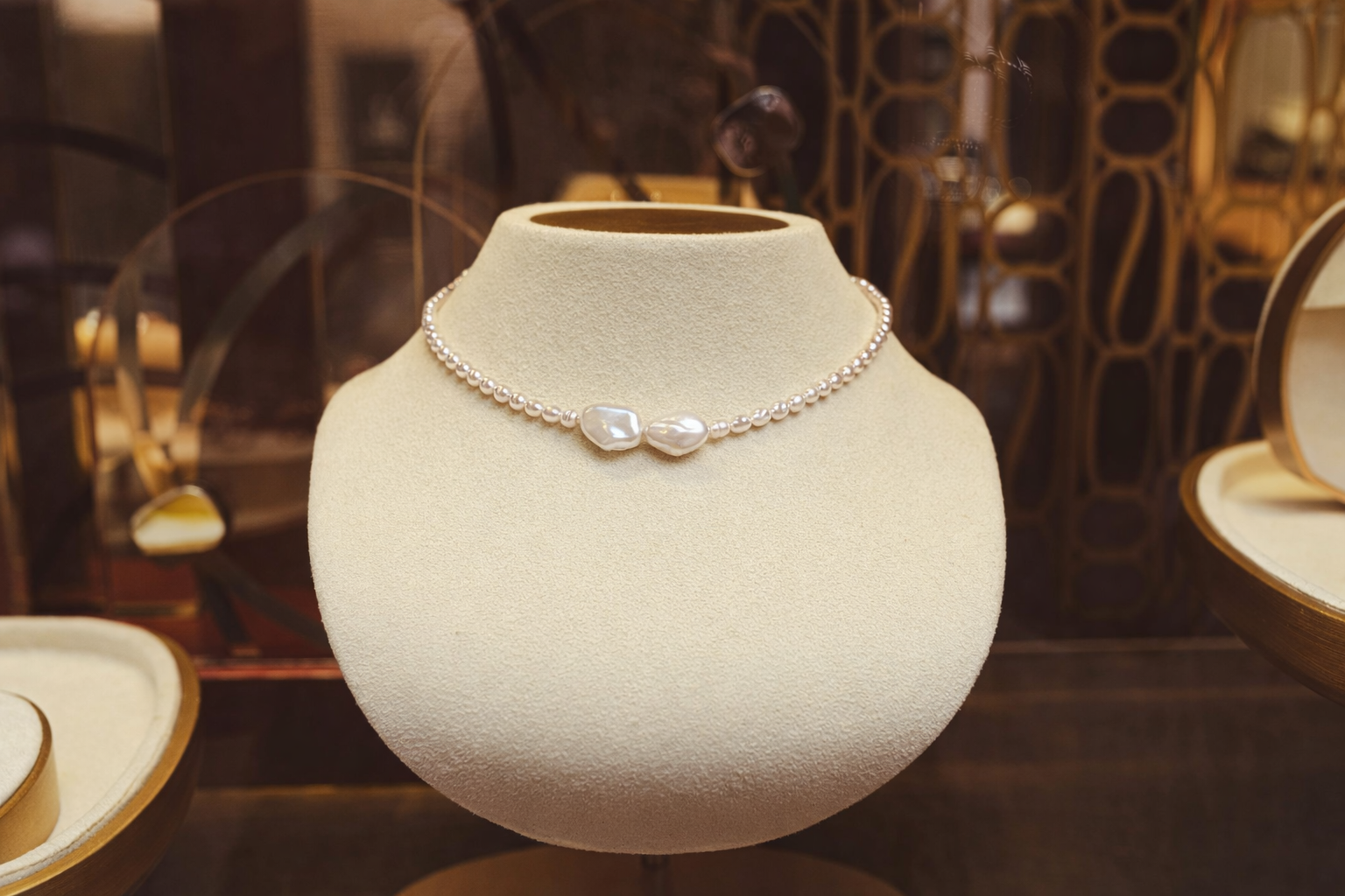 Choker din argint 925 cu perle de culturǎ | Luce Marina