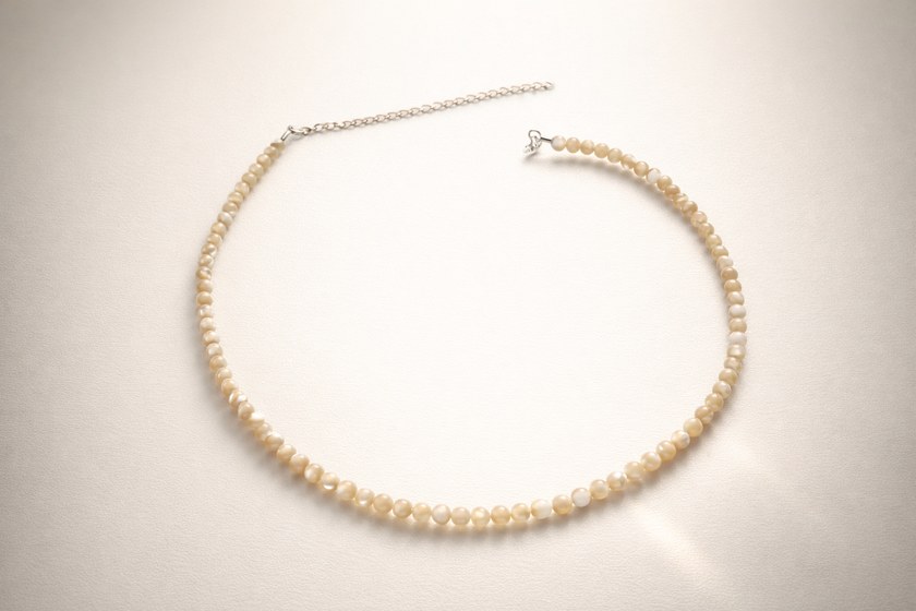Choker din argint 925 cu sidef | Bianca
