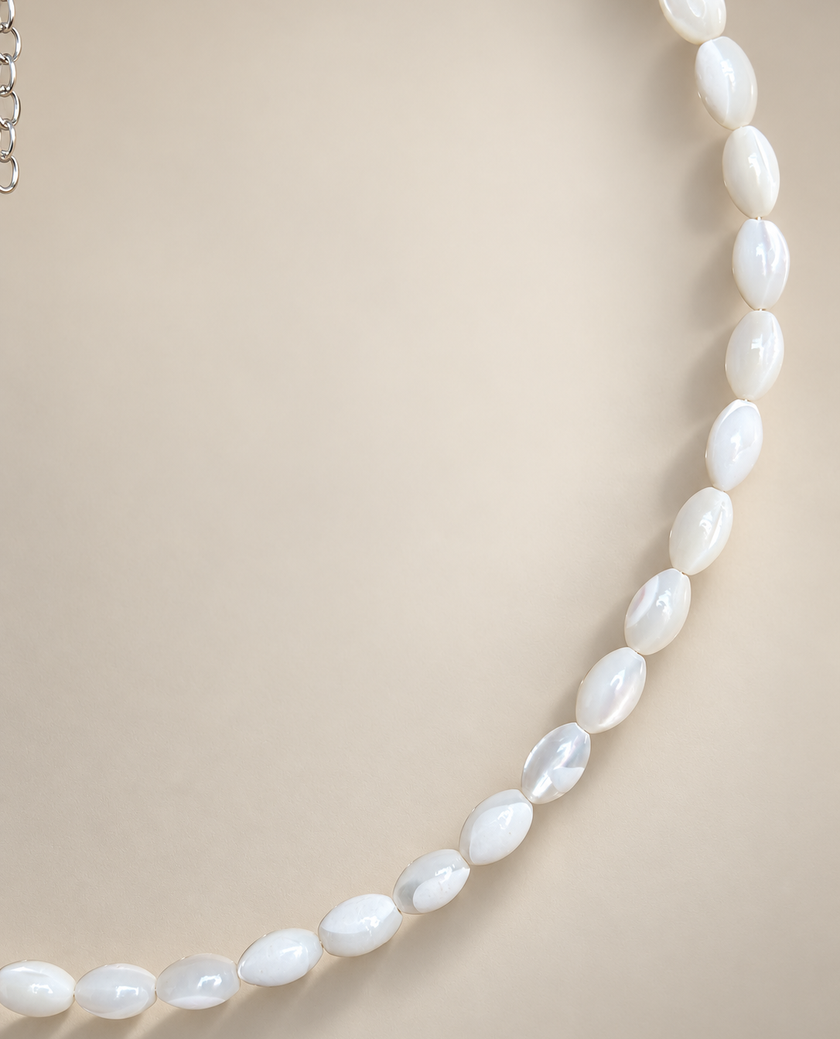 Choker din argint 925 cu sidef | Lucea