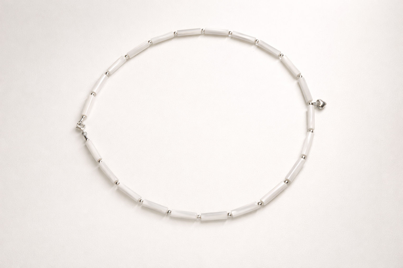 Choker din argint 925 cu sidef | Cuore