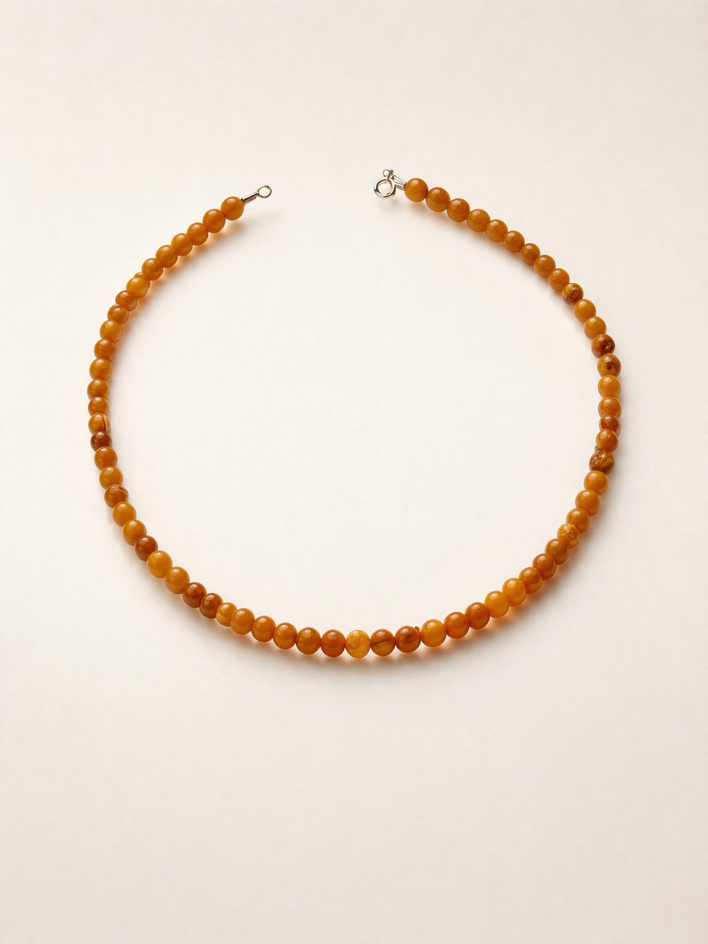 Choker din argint 925 cu chihlimbar | Ambra