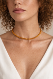 Choker din argint 925 cu chihlimbar | Ambra