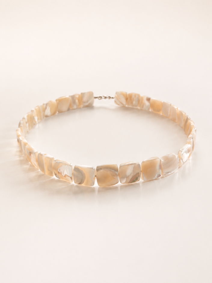 Choker din argint 925 cu sidef | Perla Maris