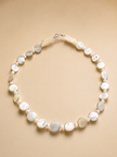 Choker din argint 925 cu sidef | Luna Alba