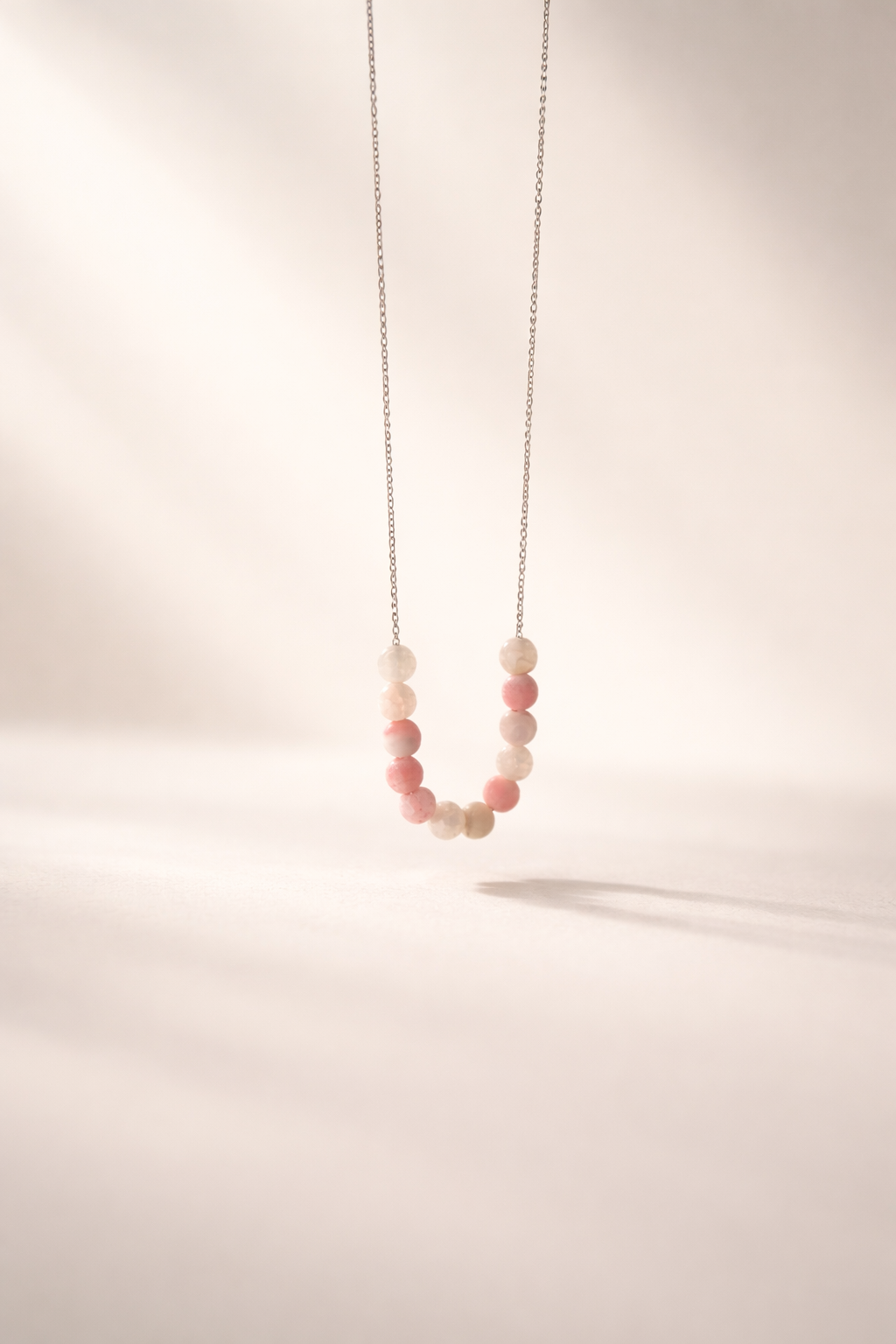 Colier din argint 925 cu agate | Rosula