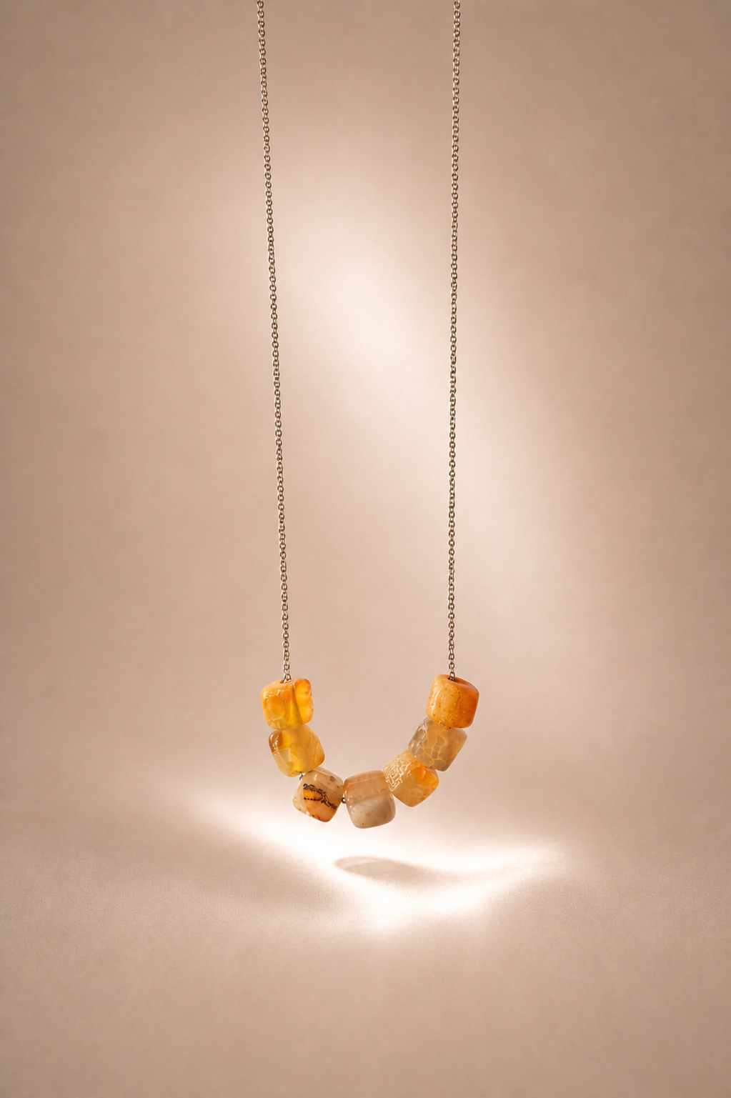 Colier din argint 925 cu agate | Aurea Petra