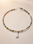 Choker din argint 925 cu agate | Whispering Cat