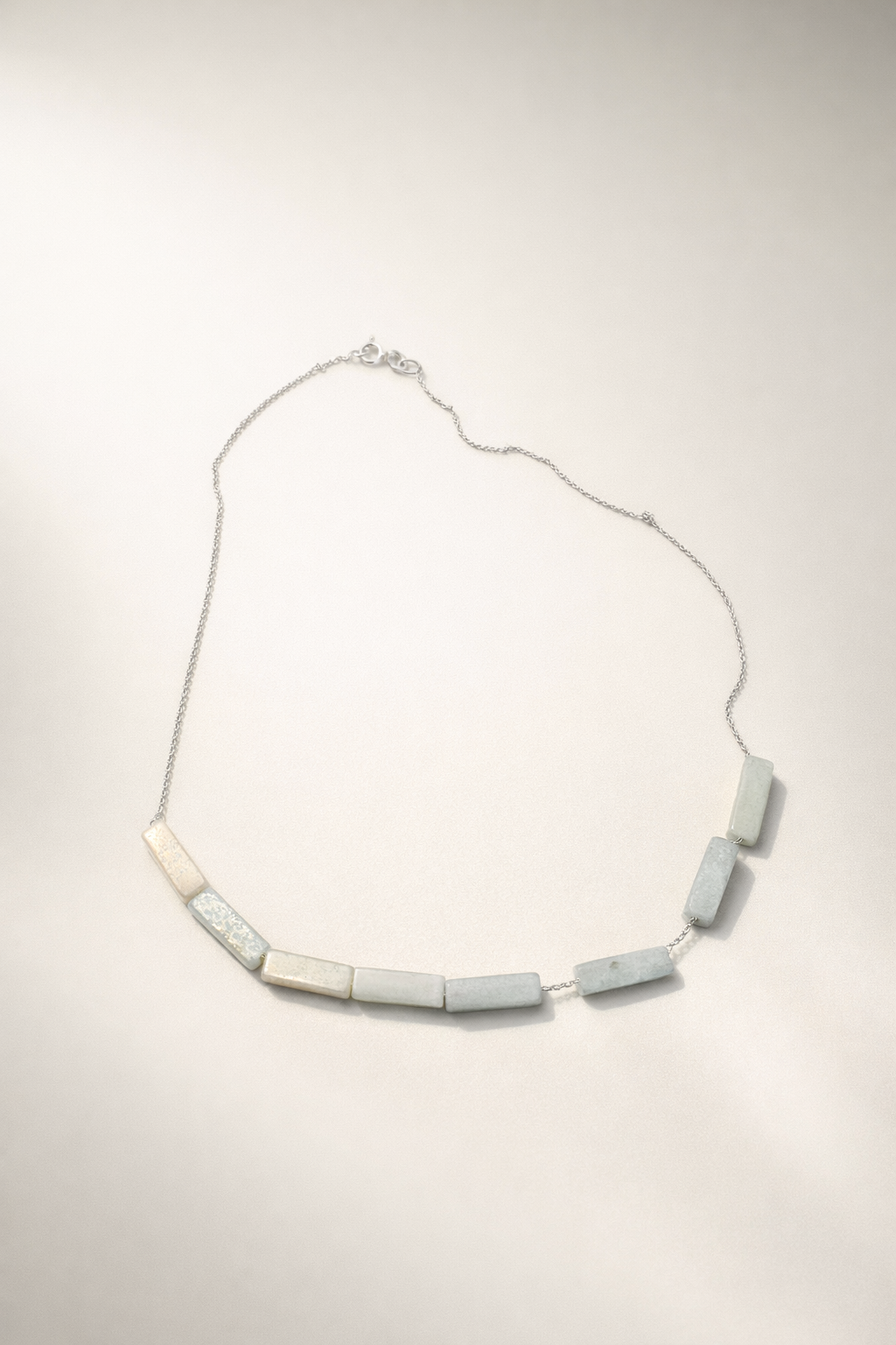 Colier din argint 925 cu amazonit | Linea Azzurra