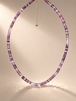 Choker din argint 925 cu ametist | Vento Viola