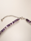 Choker din argint 925 cu ametist | Vento Viola