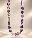 Colier din argint 925 cu ametist | Amethysia