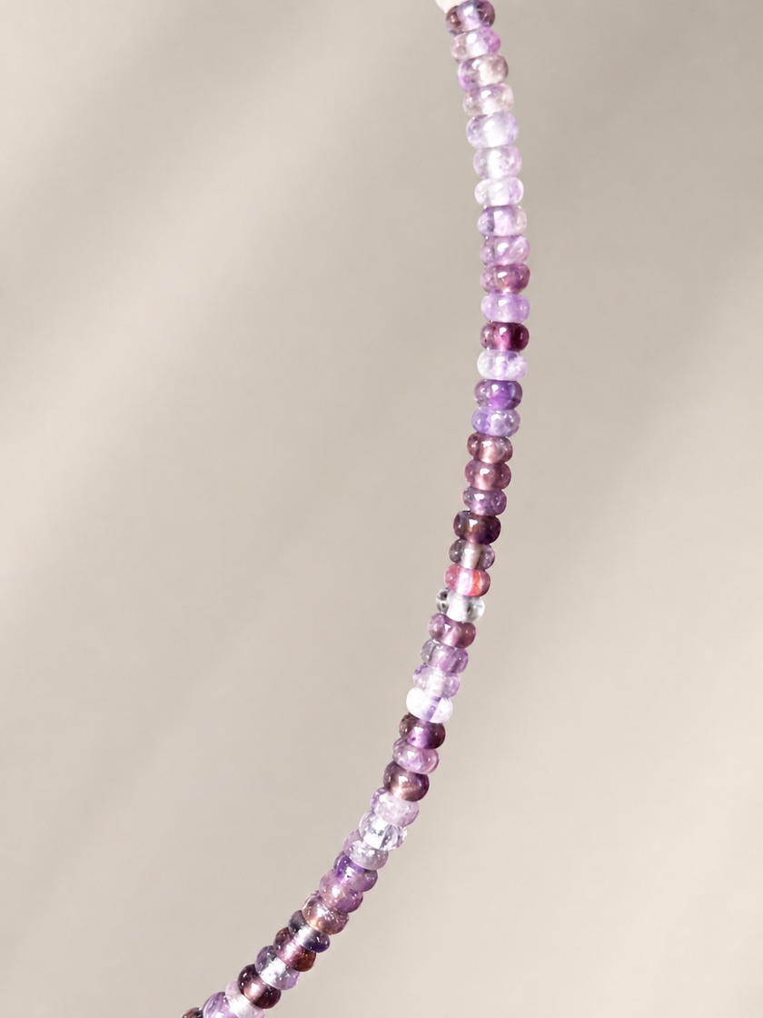 Choker din argint 925 cu ametist | Vento Viola