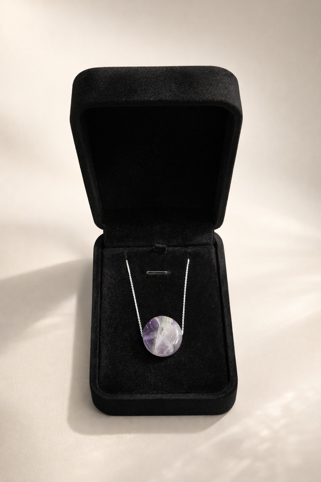 Colier din argint 925 cu ametist | Aethera