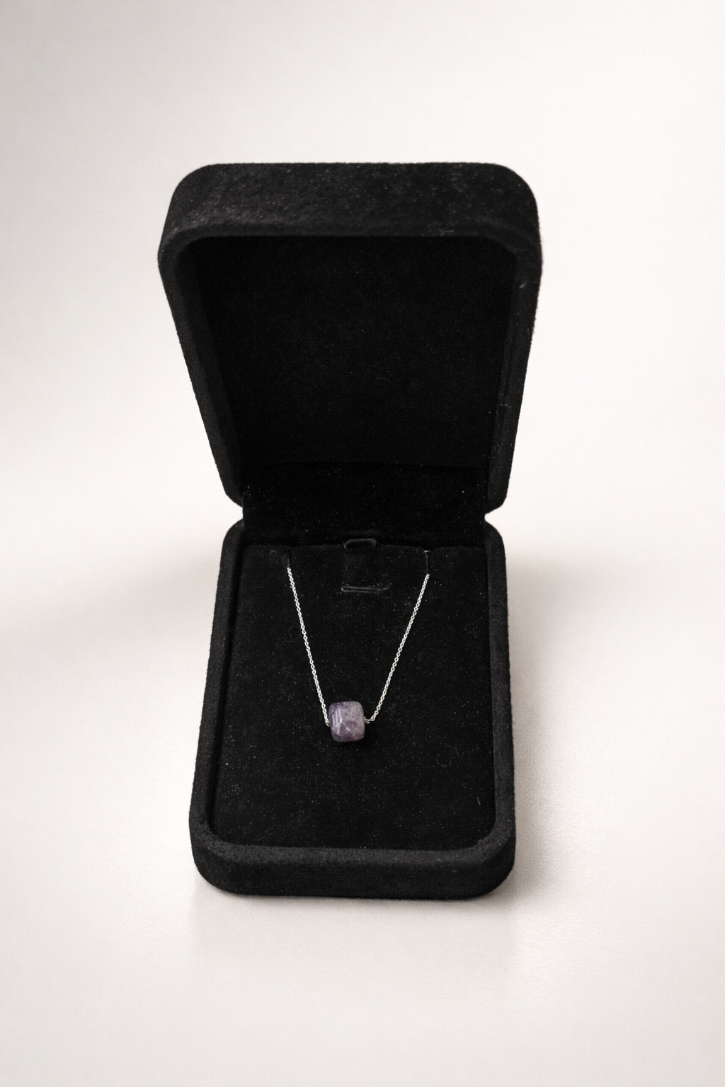 Colier din argint 925 cu ametist | Nox Serena