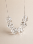 Colier din argint 925 cu cristal de gheațǎ | Glacies