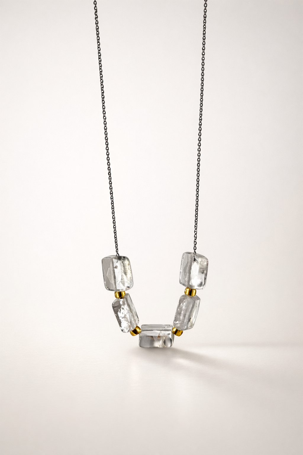 Colier din argint 925 cu cristal de munte | Aether