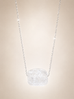 Colier din argint 925 cu cristal de stâncā | Solitaire