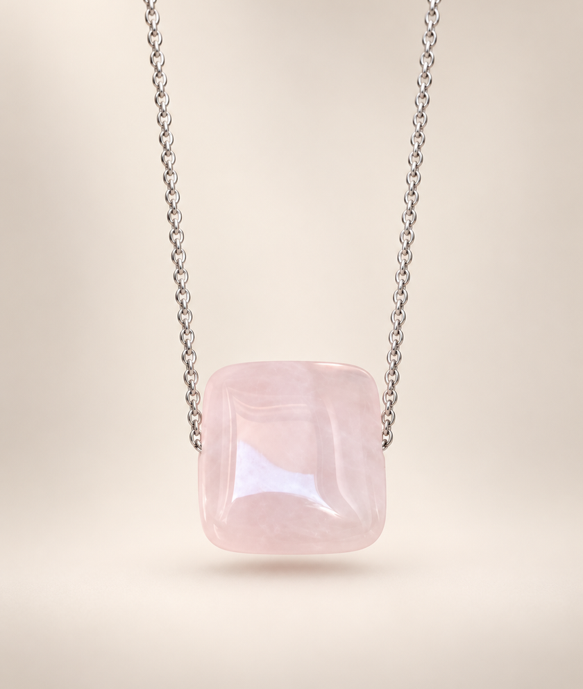 Choker splendid din argint 925 cu cuarț | Lumina