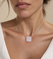 Choker splendid din argint 925 cu cuarț | Lumina