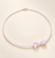 Choker din argint 925 cu cuarț | Luminelle