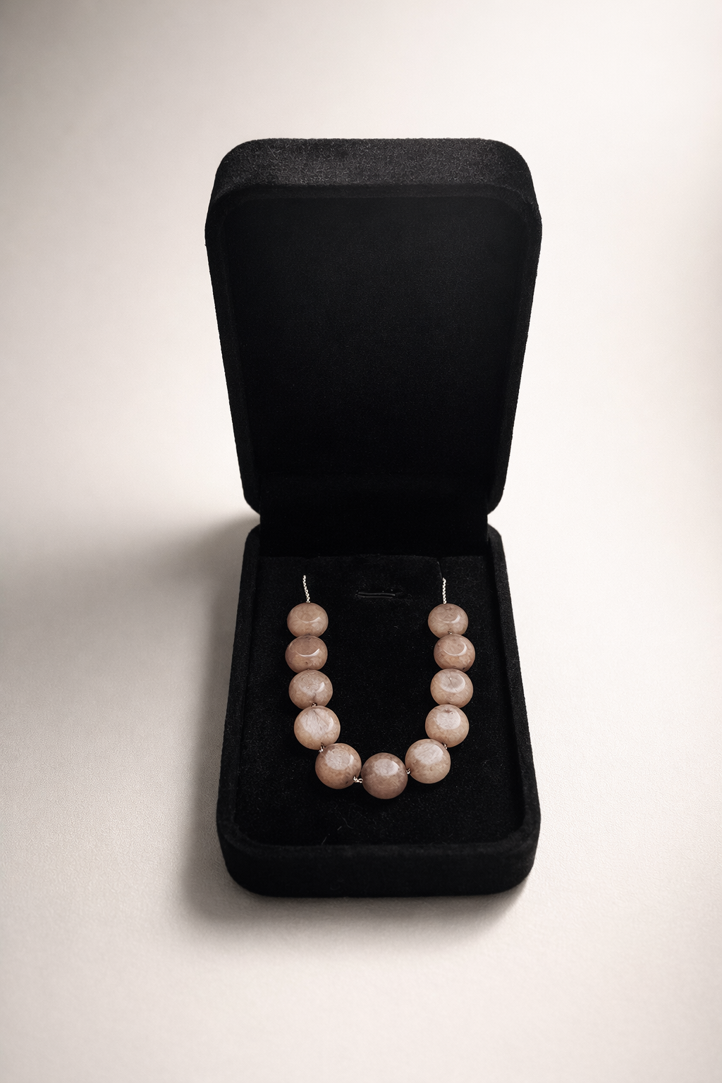 Colier din argint 925 cu jad | Lithos