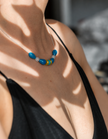 Colier din argint 925 cu jad | Azzurra