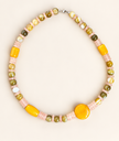 Colier din argint 925 cu agate si jad | Solenza