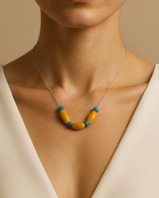 Colier 'Lumina Tropicelor'