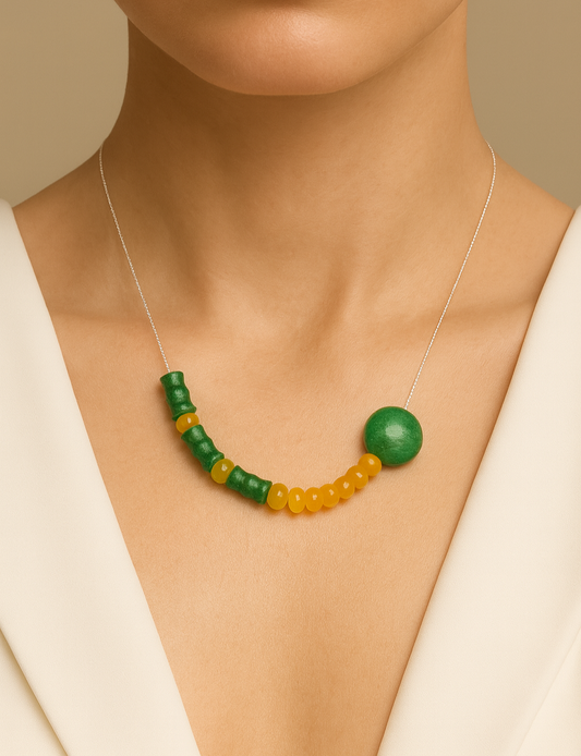 Colier 'Verde Solar'