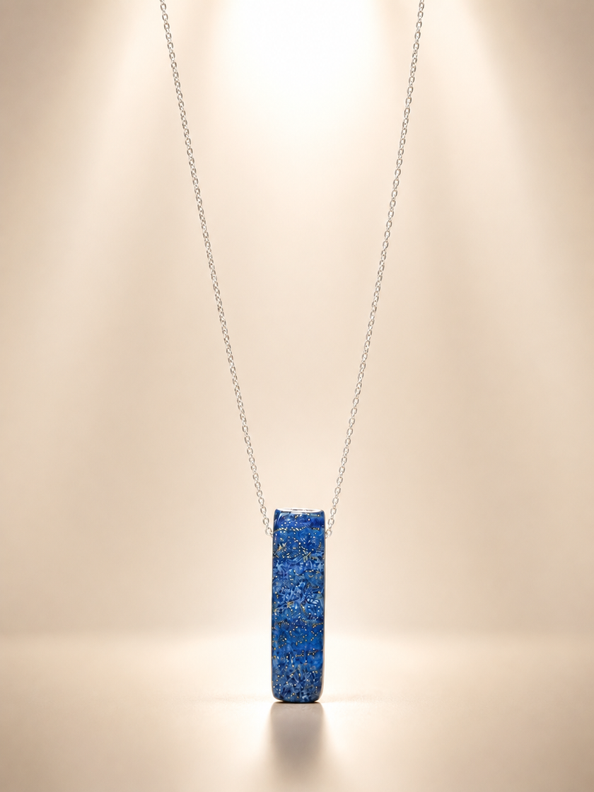 Colier din argint 925 cu lapis lazuli | Aster