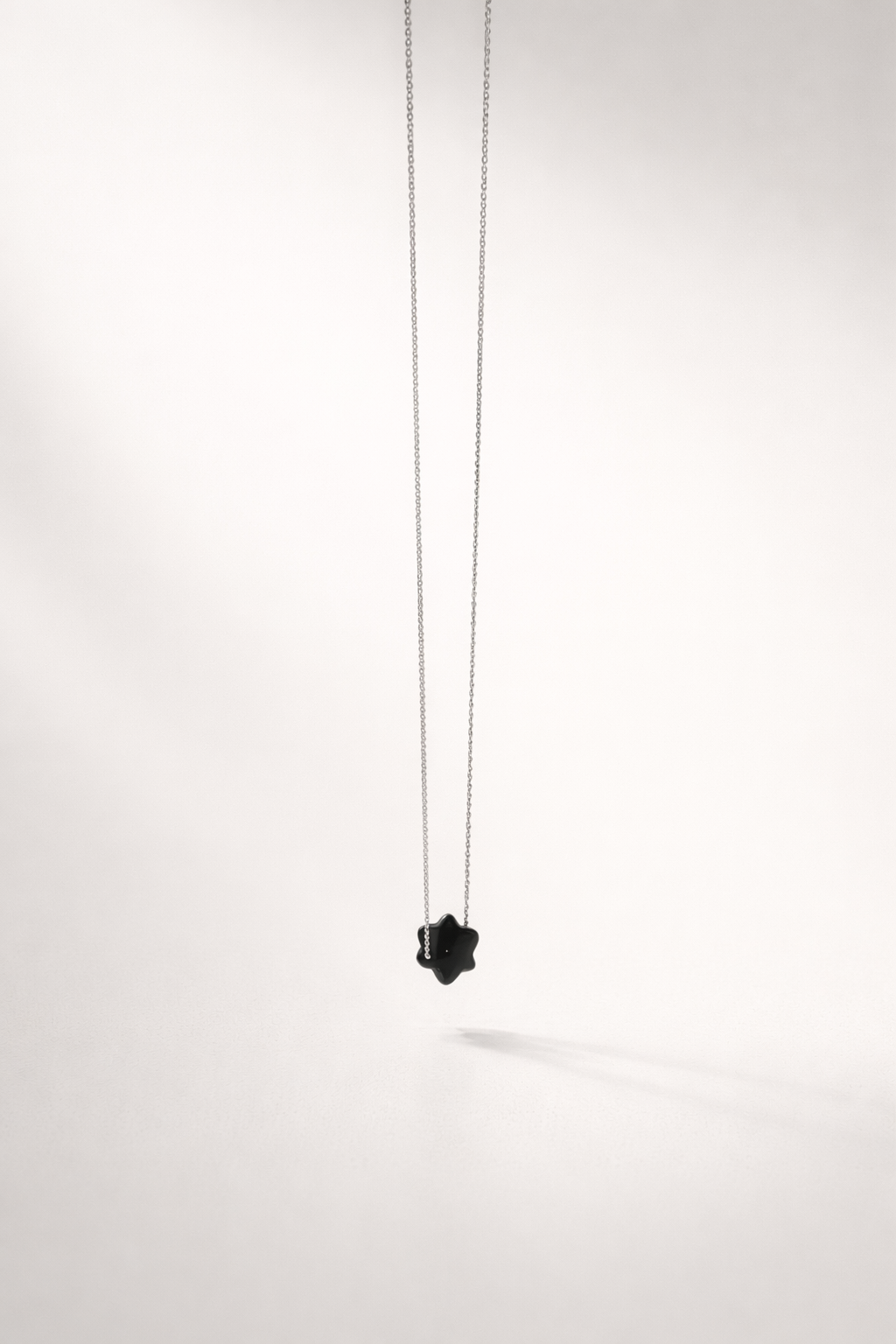 Colier din argint 925 cu obsidian | Stella Noctis