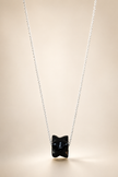 Colier din argint 925 cu obsidian | Stella Noctis