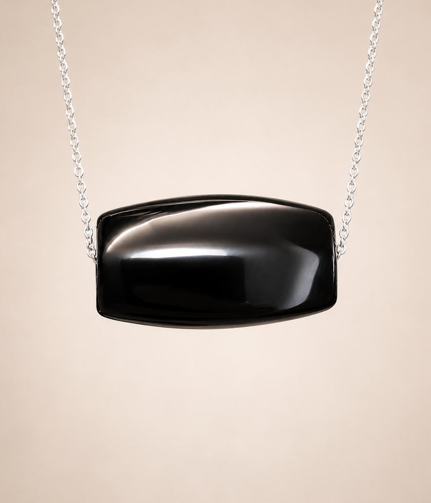Choker din argint 925 cu onix | Atrum