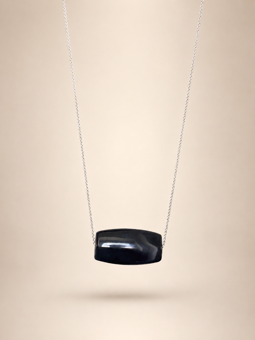 Choker din argint 925 cu onix | Atrum