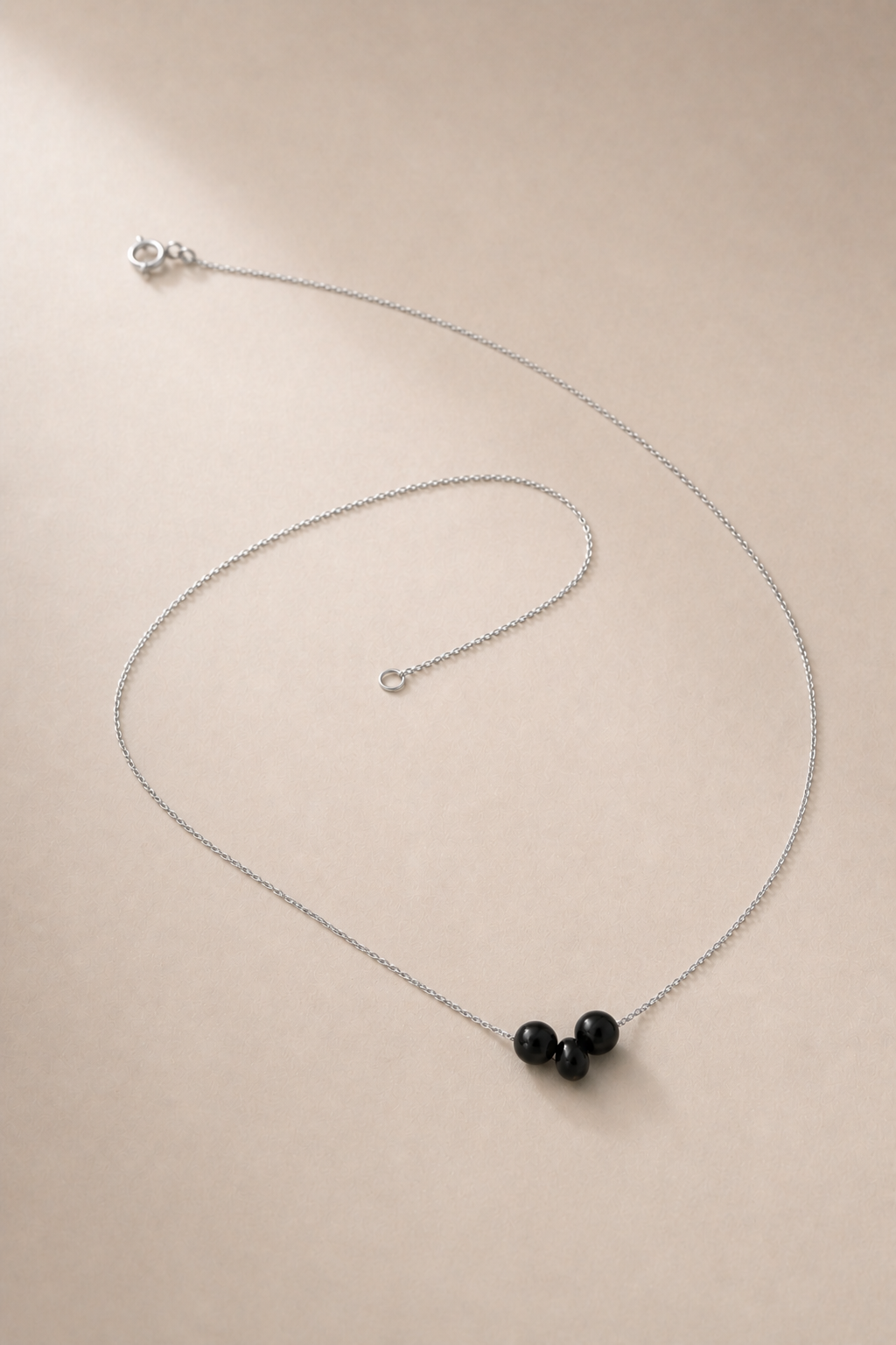 Colier din argint 925 cu onix | Nigrum