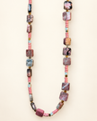 Choker din argint 925 cu rodonit, lavǎ, hematit | Rosaria