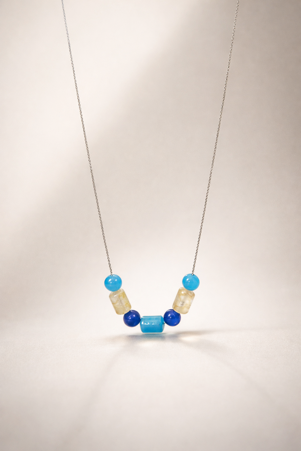 Colier 'Ritm Albastru'