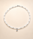 Choker din argint 925 cu sidef | Cuore