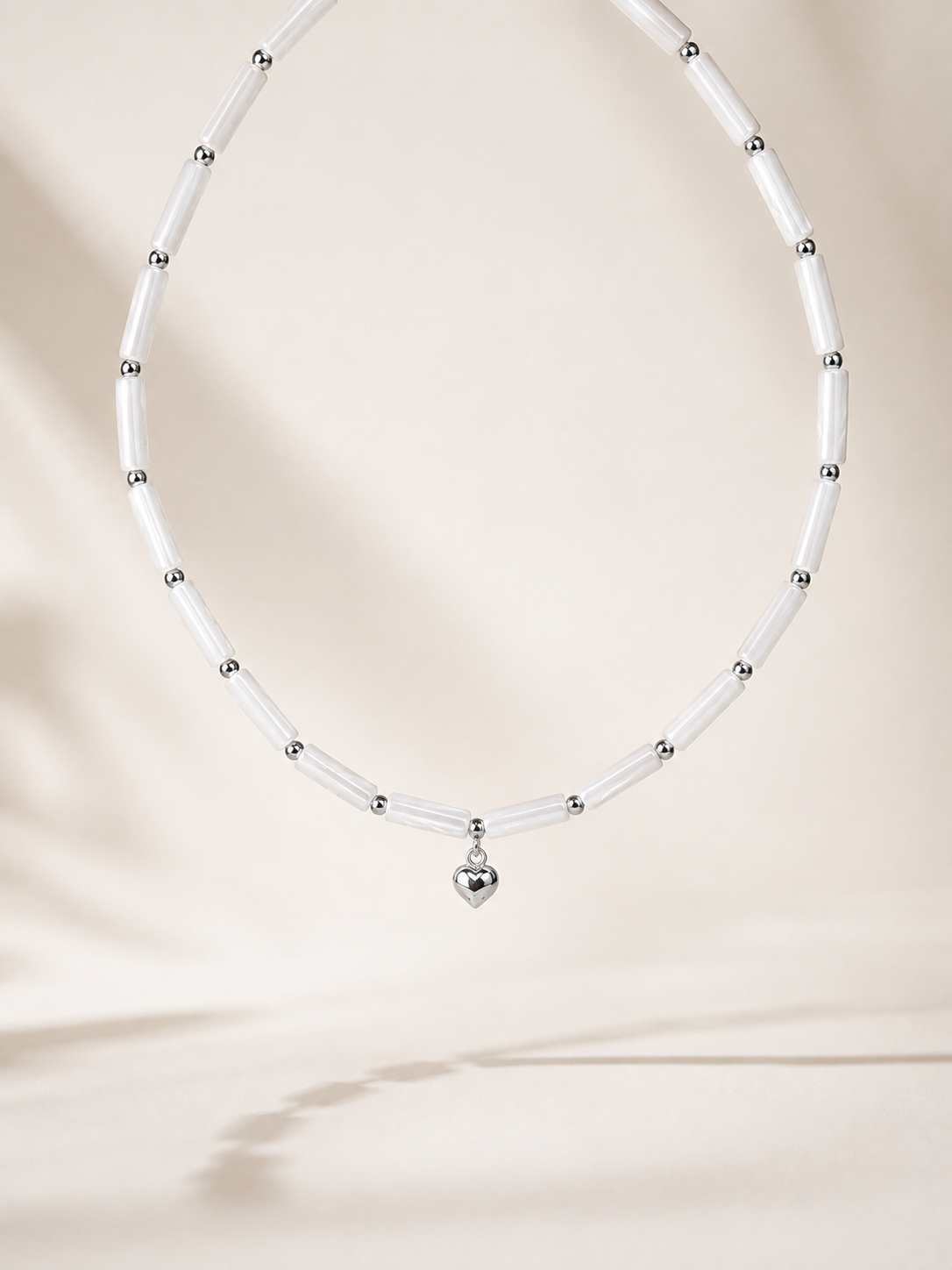Choker din argint 925 cu sidef | Cuore