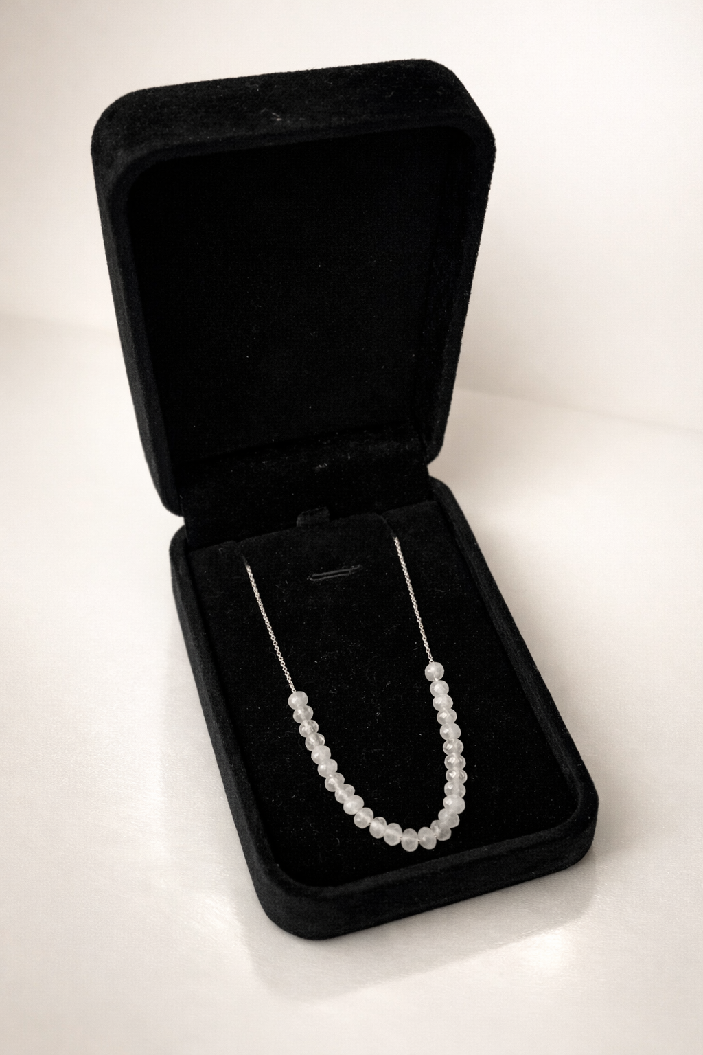 Colier din argint 925 cu jad | Aqua Tenue