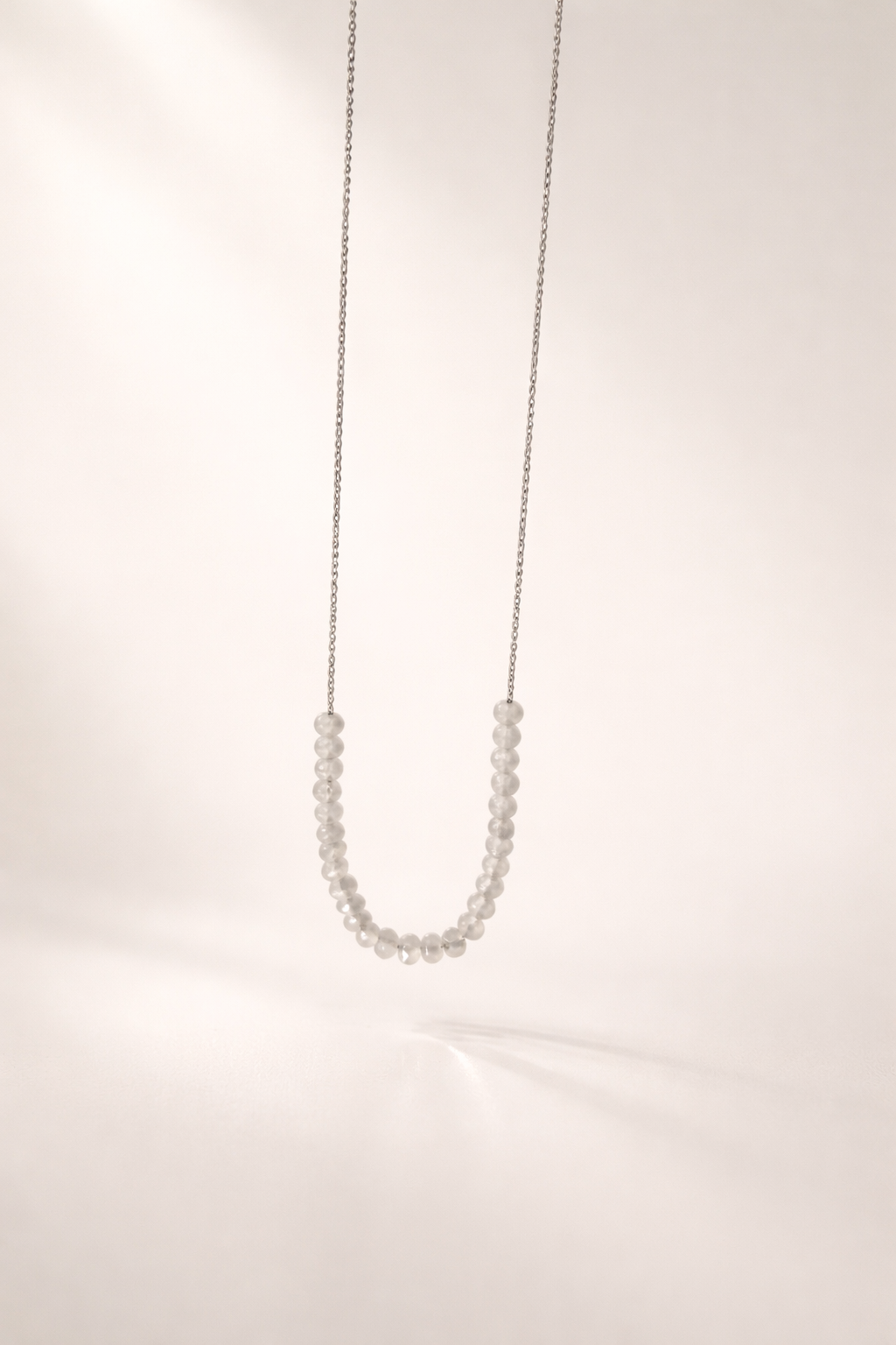 Colier din argint 925 cu jad | Aqua Tenue