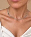 Choker din argint 925 cu cuarț | Aqualis