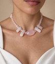 Choker splendid din argint 925 cu cuarț | Splendor