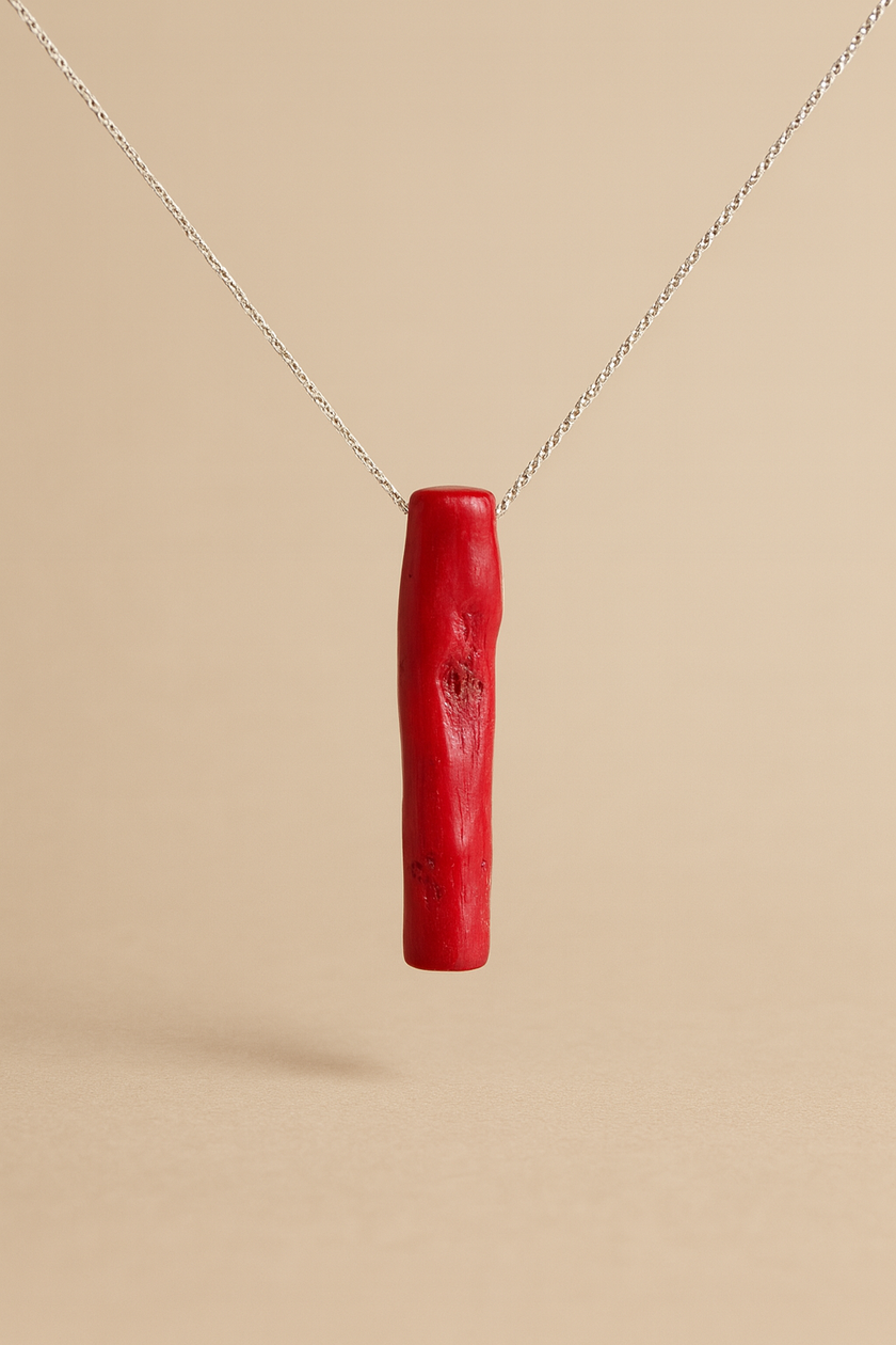 Colier din argint 925 cu coral | Talisman