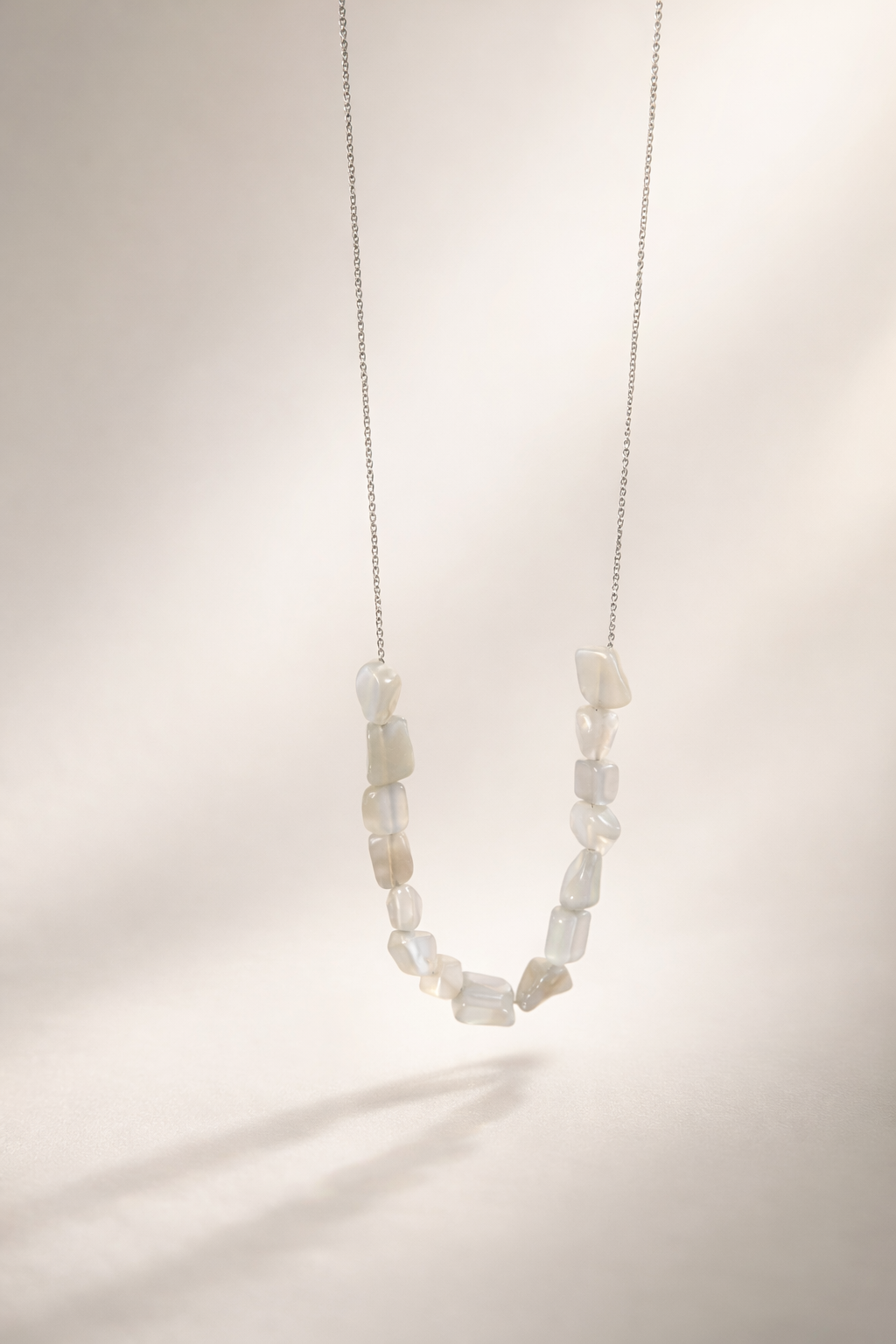 Colier din argint 925 cu piatra lunii | Lunaris